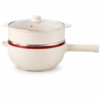Cuisinière électrique multifonctionnelle de haute qualité et très demandée, 4,5 L, 450 W, Hoyt, vente en gros, antiadhésive, directement de l'usine