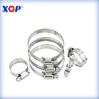 Collier de serrage réglable en acier inoxydable 304 OEM ODM pour tuyaux, plusieurs spécifications