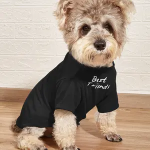 Custom Pet Apparel Fashion Funny Clothing Wholesale Luxury Large Big Animal Cute T-Shirt Spring Summer Designer Dog Clothes