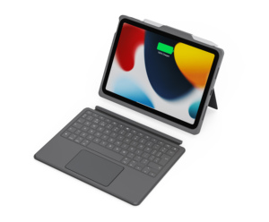 Mfi Thông Minh Kết Nối Bàn Phím Trường Hợp Đối Với iPad Không Thấm Nước Máy Tính Bảng Trường Hợp Với Key Mũ Folio Cuốn Sách Bìa Trong Chúng Tôi Anh JIS Bố Trí - Product Image 2