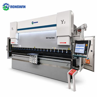 Prensa Plegadora Hidráulica CNC Serie RWP-CNC RONGWIN, Máquina de Plegado Electrohidráulica Sincronizada