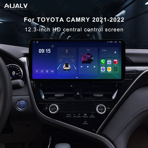 หน้าจอแอนดรอยด์มัลติมีเดียขนาด 12.3 นิ้วสำหรับรถยนต์ BMW สำหรับ TOYOTA <span class=keywords><strong>CAMRY</strong></span> ปี 2021-<span class=keywords><strong>2022</strong></span>  หน้าจอขนาดใหญ่สำหรับติดตั้งบนแผงหน้าปัดเพื่ออัปเกรดระบบนำทาง - Product Image 4