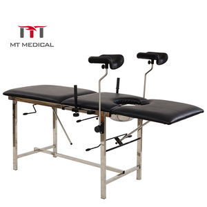 MT medico su misura ospedale in acciaio inox nero blu medico <span class=keywords><strong>ostetrico</strong></span> con letto letto chirurgico di consegna ginecologica - Product Image 1