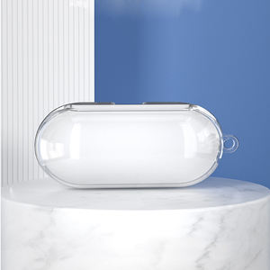 Estuche de carga para auriculares Sony <span class=keywords><strong>WF</strong></span>-<span class=keywords><strong>C500</strong></span>, protector completo transparente de TPU suave, auriculares inalámbricos con gancho de transporte, novedad de 2021 - Product Image 1