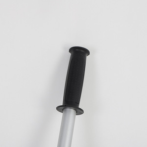 Râteau à sable plat en acier inoxydable de haute qualité, outil double usage pour planche à sable, dispositif de fosse à sable pour l'athlétisme et le saut en longueur, argent noir <span class=keywords><strong>Wolin</strong></span> - Product Image 4