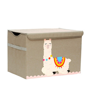 Toy Chest, child storage basket Toy Storage Organizer with Flip-Top Lid, Box Stores Home Organization for Playroom