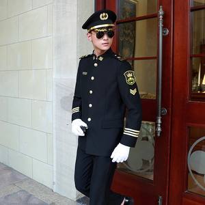 Traje <span class=keywords><strong>de</strong></span> uniforme <span class=keywords><strong>de</strong></span> guardia <span class=keywords><strong>de</strong></span> <span class=keywords><strong>seguridad</strong></span> 2025, <span class=keywords><strong>ropa</strong></span> <span class=keywords><strong>de</strong></span> trabajo hecha a mano <span class=keywords><strong>para</strong></span> primavera Otoño, poste <span class=keywords><strong>de</strong></span> puerta, conserje, imagen <span class=keywords><strong>de</strong></span> <span class=keywords><strong>seguridad</strong></span> <span class=keywords><strong>de</strong></span> propiedad en la puerta - Product Image 2