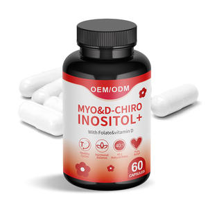อาหารเสริม OEM Inositol-Myo-Inositol and D-chinositol PLUS folate และวิตามินดีฮอร์โมนสมดุลและสุขภาพดี - Product Image 5