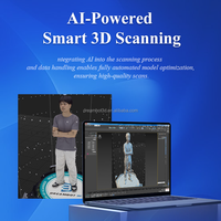 Dreambot3D Professional Full-Body 2 Secondes Fast Body Scan Caméra HD Capture précise 3D Body Portrait Scanner Pour Figurine