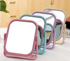 Miroir de Maquillage Carré Double Face Moderne en Plastique Couleurs Assorties pour Salon de Coiffure et Salle de Bain – Vente en Gros - Product Image 3