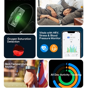 Jcvital V1 Patenté, Conforme RoHS, SDK, API : Fournisseur de Solutions Complètes pour Appareils de Santé Intelligents, Production R&D Personnalisée pour Clients Mondiaux - Product Image 3
