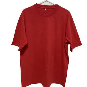 Commercio all'ingrosso 200 grammi Cardato Cotone Girocollo T-Shirt Professionale T Shirt Produttore per il Canada <span class=keywords><strong>Mercato</strong></span> 100% Cotone Maglia Casuale - Product Image 1
