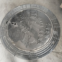 Couvercle de manhole anti-affaissement résistant aux eaux usées pour routes municipales
