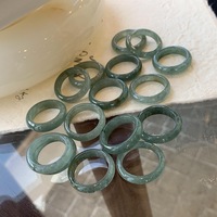 Bagues en gros pour femmes, pierres naturelles, jades, agates, bagues à breloques, bijoux, cadeau pour petite amie, diamètre 17 mm