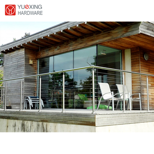 Lan Can Cáp Cầu Thang Cho Người Đi Bộ Chất Lượng Cao Cho Căn Hộ Lan Can Dây Thép Không Gỉ Hiện Đại Lan Can Dây - Product Image 1