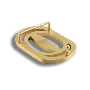 Wholesale Promotional Simple Design High Grade Fashion <b>Metal</b> Hollow <b>Letter</b> G Belt Buckle Strap - Product Image 6