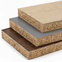 Meuble de cuisine en panneaux OSB mélaminés, grain de bois synchronisé, étanche, sur mesure, vente en gros