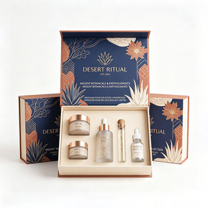 Scatole Rigide per Prodotti per la <span class=keywords><strong>Cura</strong></span> della Pelle, Confezioni in Carta Patinata con Stampa in Lamina d'Oro, Scatole Regalo in Cartone con Chiusura Magnetica - Product Image 6