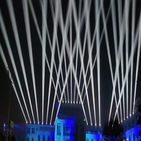 Наружный архитектурный светильник Sky Beam для фасадов, ландшафтов, мероприятий и ночных визуальных эффектов