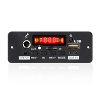 Papan Dekoder MP3 WMA 50W Amplifier 12V, Modul Audio 5.0, USB, TF, Radio, Penerima FM Nirkabel, Perekam Suara 2*25W, Musik
