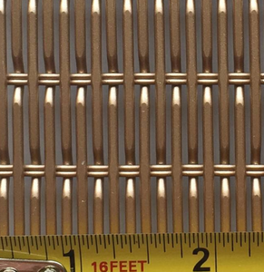 Maille décorative en alliage d'aluminium couleur cuivre - Maille de fil <span class=keywords><strong>métallique</strong></span> tissée pour revêtement mural et design d'intérieur - Product Image 5