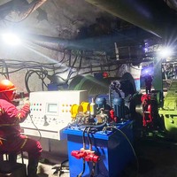 Treuil minier antidéflagrant JTP(B) 4,5T/838m pour levage de personnel et de matériel dans les mines souterraines de charbon/cuivre