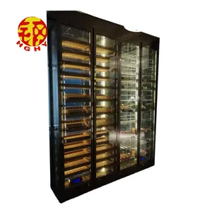 factory direct sale metal cupboard wine display restaurant wall high end built in cabinet