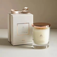 Velas Aromáticas de Lujo con Logotipo Personalizado para Días Festivos, Diwali, Ramadán, Barras, Cera de Soya Hecha a Mano, 60 Horas de Duración