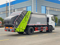 Camion Compacteur de Déchets 4x2 Direct Usine 12m³ – Camion de Collecte des Déchets Compacté pour l'Assainissement