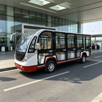 Mini-bus électrique 20 places, grande capacité de chargement, idéal pour le transport urbain et rural, exclusif pour les transports publics.
