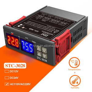 STC-3028 nhiệt kỹ thuật số nhiệt độ và độ ẩm Điều khiển STC 3028 Nhiệt kế ẩm kế điều khiển <span class=keywords><strong>AC</strong></span> 110V 220V <span class=keywords><strong>DC</strong></span> 12V 24V - Product Image 4