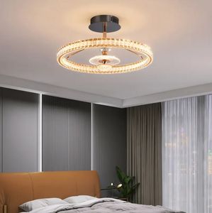 Lámpara de techo de cristal de lujo inteligente de alta calidad, luz LED moderna para el hogar, luces de araña - Product Image 3