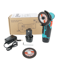 Mini Meuleuse d'Angle Portable Rechargeable au Lithium de Qualité Industrielle, Machine à Polir et Couper à Main sans Balais
