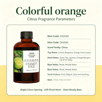 Huile parfumée à l'orange 2026 de haute qualité pour diffuseur, huile aromatique pour chambre d'hôtel