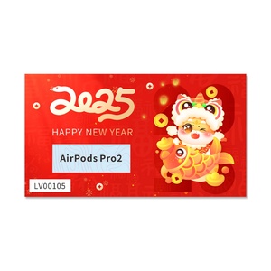 Billets à gratter festifs du Nouvel An 2025, nouvelle impression, livraison rapide, impression numérique, cartes à gratter en papier couché - Product Image 3