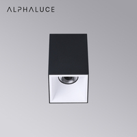 Spot LED intelligent anti-éblouissement moderne à montage en surface pour plafond, chambre et salon, décoratif et dimmable