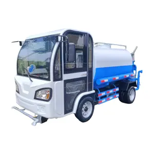 New electric sprinkler New energy four-wheeled water spray truck Mobile water mist dust suppressor truck