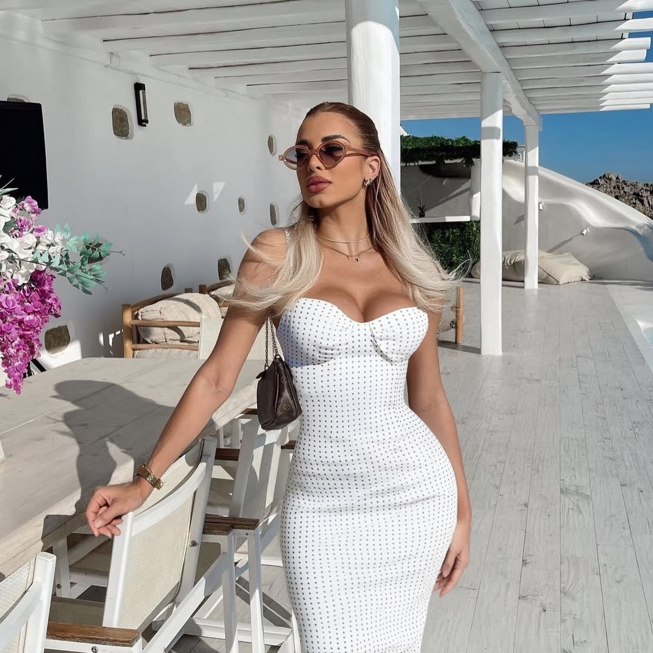 Look Slimmer Slimming Summer Outfits Look Slim Slimming Effect