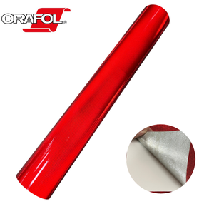 Rouleau de film de sécurité hexagonal rouge, auto-adhésif, bâche réfléchissante, imperméable, résistant aux déchirures, matériau de couverture en PVC enduit - Product Image 2