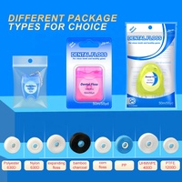 Fil Dentaire Orthodontique Écologique en Plastique à la Menthe et au Maïs en Gros, Distributeur Porte-clés pour Bagues, Soins Buccaux en Boîte
