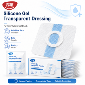 แผ่นปิดแผลซิลิโคนเจลใสกันน้ำสำหรับการดูแลบาด<span class=keywords><strong>แผล</strong></span> ขายดี คลาส 1 รับผลิตแบบ OEM - Product Image 5