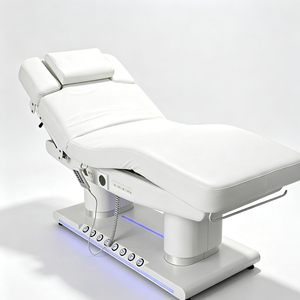 Sillón Reclinable Multiusos con Respaldo y Reposapiés Ajustables, Mesa Plegable de Acero Inoxidable para Salón o Sala de Estar - Product Image 2