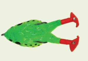 Leurre de surface rotatif pour la pêche, en acier à haute teneur en carbone, double hameçon, 9 cm, 13 g, leurre de grenouille bionique - Product Image 3