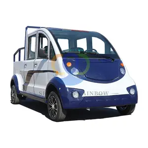 Truk listrik Pickup Mini mobil truk listrik 4x4 buatan Tiongkok diakui CE kendaraan pandangan pickup mini