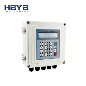 고정식 초음파 유량계 유량계에 저렴한 스마트 디지털 샌드위치 퓨어 워터 클램프 - Product Image 3