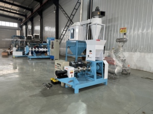 Extrudeuse Monovis Zhongdebao Haute Productivité : Nouvelle Ligne de Production d'Aliments Flottants pour Poissons avec Système de Fabrication - Product Image 4