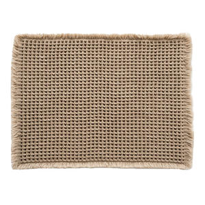 Tapis de bain simple pour la maison, rectangulaire, en polyester, absorbant, antidérapant, pour salle de bain et toilettes, design minimaliste, été 2025 - Product Image 2