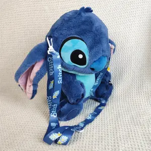 Wholesale Lilo Stitch Star Baby Stitch Baby Doll Plush Backpack For Kids Best Birthday Gift For Students