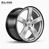 Nuevas Llantas de Aleación Forjadas Monobloque Premium ZL para Rines Personalizados de 18-20 Pulgadas con Diseño Cóncavo, Compatibilidad OEM, Posventa