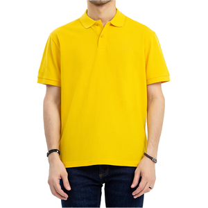 เสื้อยืดโปโลผู้ชายขายส่ง ผ้าโพลีเอสเตอร์ หลายสี ทรงเข้ารูป ปักโลโก้ได้ตามสั่ง คอปกแบบทำงาน ย้อมสีพื้น ผ้าถัก - Product Image 1
